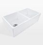 Fiamma Fireclay Double Farmhouse Apron Kitchen Sink