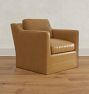 Monet Leather Swivel Chair
