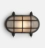 Seabeck Oval-Caged Bulkhead Sconce