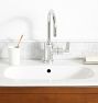 West Slope Lever Handle Single Hole Bathroom Faucet