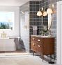 Blair Cross Handle Floor Mounted Tub Filler With Handshower