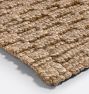Geometric Looped Jute Doormat
