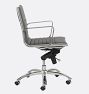 Dirk Low Back Swivel Office Armchair