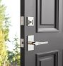 Richmond Rectangular Interior Door Hardware Tube Latch Set With Lever