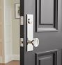 Richmond Brass Knob Exterior Door Hardware Tube Latch Set