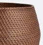 Rinna Rattan Round Basket
