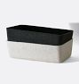 Sculpted Felt Bin, Set of 2