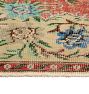 Vintage Rust-Toned Turkish Hand-Knotted Rug - 6'x10'