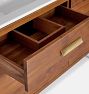 Marquam 56" Teak Double Vanity