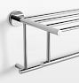 Riley 24" Train Rack with Double Towel Bars