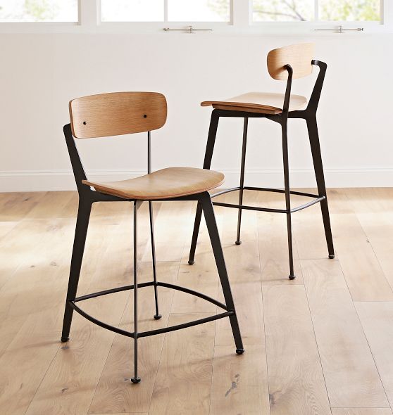 Vintage Set of Three Industrial Chairs by Toledo Metal Furniture