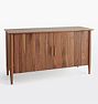 Open Box: Shaw Walnut Sideboard, Walnut - Without Hardware