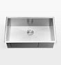 Nesta Single Stainless Kitchen Sink - 32" - Single Bowl