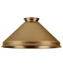 Brass 8" Cone Shade, Heritage Brass
