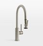 Modern PLP Kitchen Prep Faucet, Stainless Steel