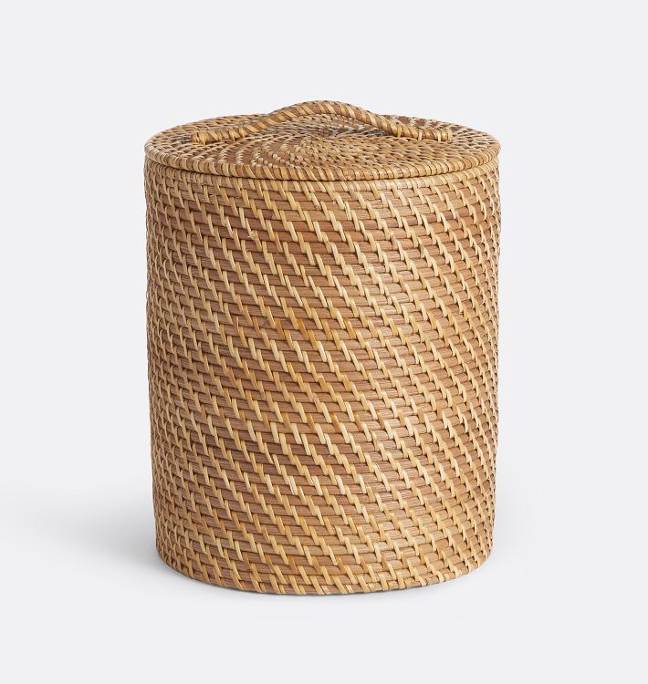 Rinna Rattan Collection - 10"D x 12"H - Natural