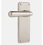 Benson Classic Lever Tube Latch Interior Door Set, Brushed Nickel