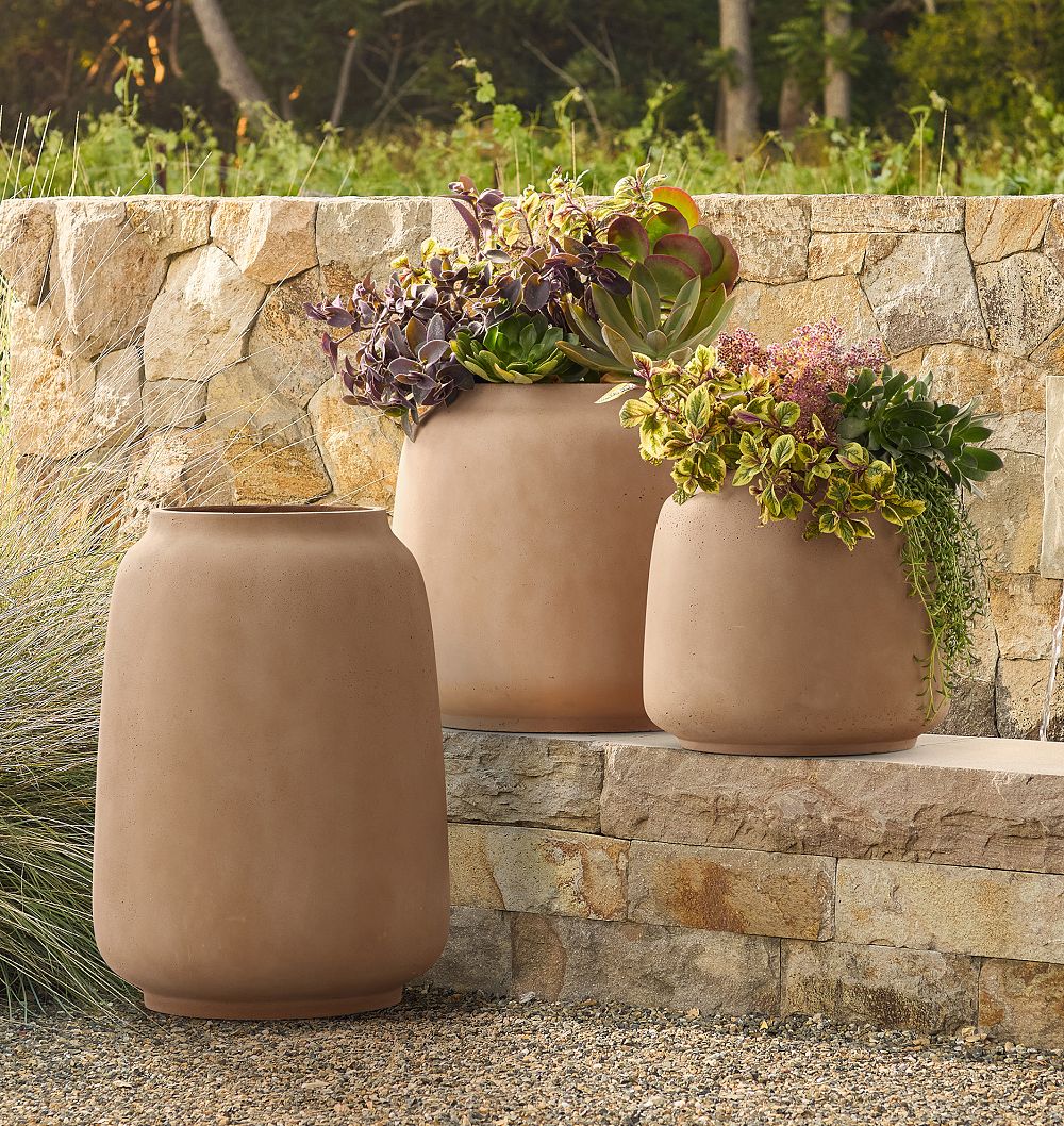 Ryder Ficonstone Planters by Rejuvenation
