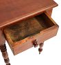 Vintage Traditional Wooden Nighstand with Turned Legs