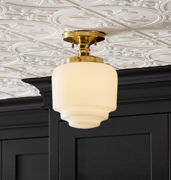 Eastmoreland 4" Fitter Semi-Flush Mount by Rejuvenation