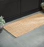Geometric Looped Jute Doormat