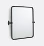 Tolson Rounded Rectangle Pivot Mirror, 18" x 24" - Oil-Rubbed Bronze