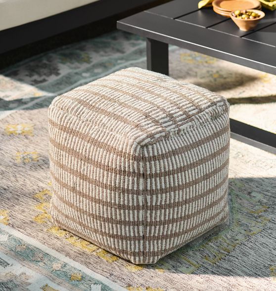 Indoor/Outdoor Pouf | Rejuvenation