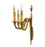 Vintage Classical Revival 3-Candle Sconce
