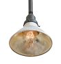 Vintage Industrial Pendant with Mirror Down Shade