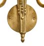 Vintage Classical Revival 3-Candle Sconce
