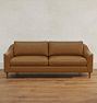 Luisa Leather Sofa, 72-96"
