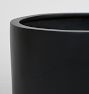 Modern Fiberstone Cylinder Planter