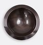Antiqued Copper Birdbath With Perching Rim