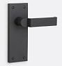 Tabor Interior Door Set Tabor Plate with Square Lever, Passage - Oil-Rubbed Bronze