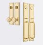 Door Set Camilla Ext D Handle x Camilla Knob CP French Door Set