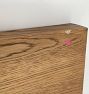 Open Box: Floating Wood Shelf with 2" Height ( 10"D x 48"W) - Aged Oak