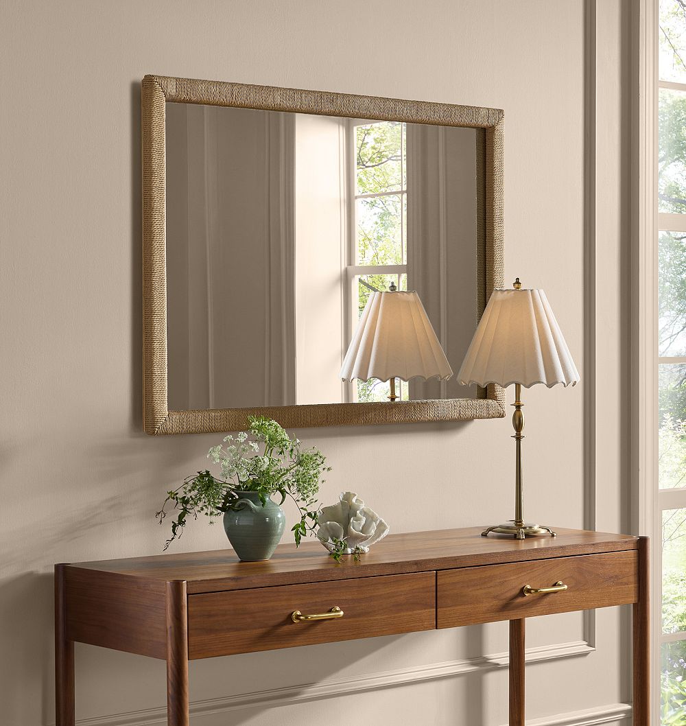 Caroline Papercord Frame Mirror by Rejuvenation