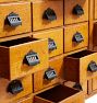 Vintage Traditional Extra Large 40 Drawer Apothecary Cabinet
