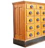 Vintage Traditional Extra Large 40 Drawer Apothecary Cabinet