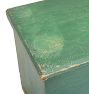Vintage Traditional Green Painted Blanket Chest