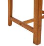 Vintage Traditional Ladderback Oak and Rush Dining Chairs Set of 6