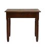 Vintage Traditional Side Table with Bobbin Legs and Single-Drawer