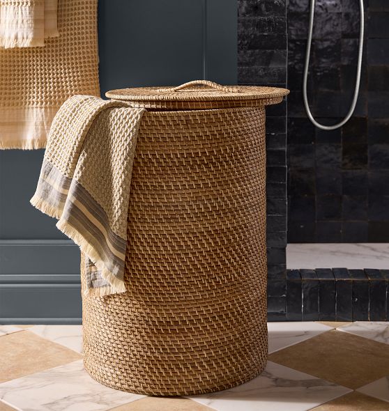 OPEN BOX: Rinna Rattan Collection, Hamper, 18
