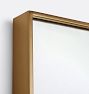 Thin Metal Frame Double Vanity Mirror