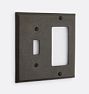 Cornell Toggle GFCI Switchplate, Espresso Bronze