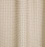 Dobby Woven Dot Shower Curtain