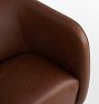 Estelle Leather Swivel Chair