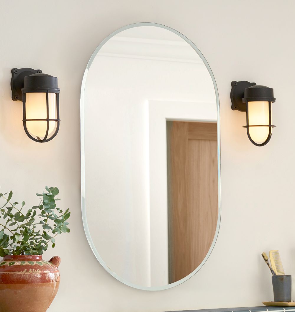 Frameless Pill Mirror by Rejuvenation