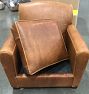 OPEN BOX: Doyle Leather Club Chair