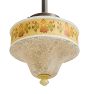 Pendant with Vintage Ornately Painted Shade